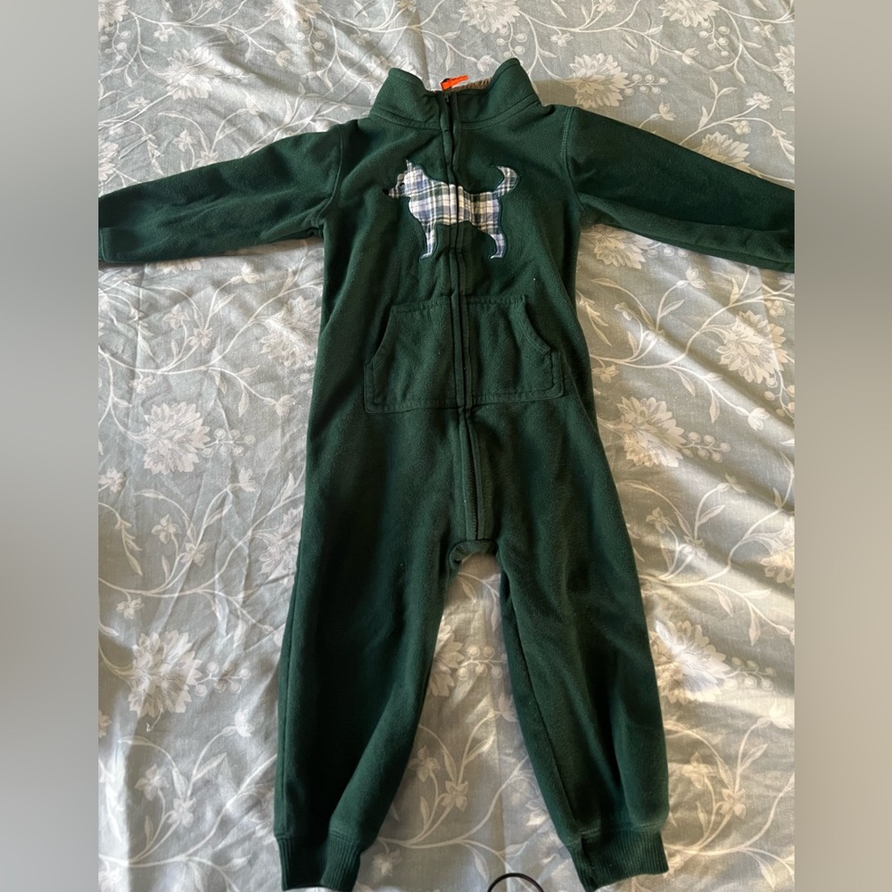 Carters Baby Boys one-Piece footless fleece